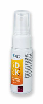 Strunecká Vitamín D3 1000 IU + K2 v spreji 30 ml