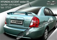 Stylla Spojler - Hyundai ACCENT SEDAN 2006-2012