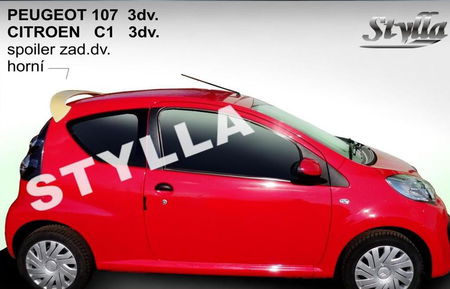 Stylla Spojler - Peugeot 107 3D ŠTIT 2005-2014