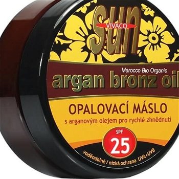 Sun Opaľovacie maslo Argan oil OF 25 200 ml