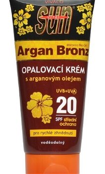 Sun Vital Opaľovací krém OF 20 s arganovým olejom 100 ml