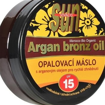 Sun Vital opaľovací maslo Argan bronz oil OF 15 200 ml