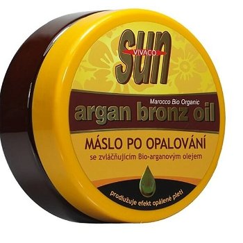 Sun Zvláčňujúce maslo Argan bronz oil po opaľovaní 200 ml
