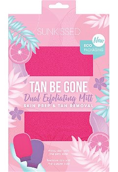 SUNKISSED Tan Be Gone - Dual Exfoliating Mitt
