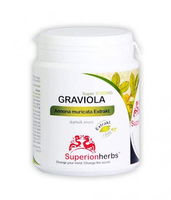 Superionherbs Graviola, Extrakt z listov 90 kapsúl