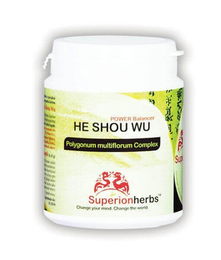 SUPERIONHERBS HE shou WU - Power Balancer 90 kapsúl