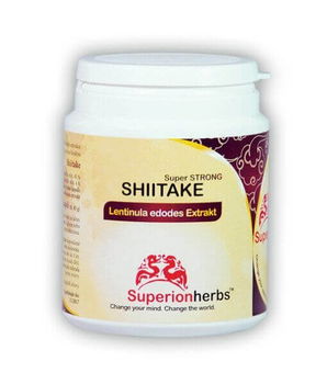 Superionherbs Shiitake 90 kapsúl