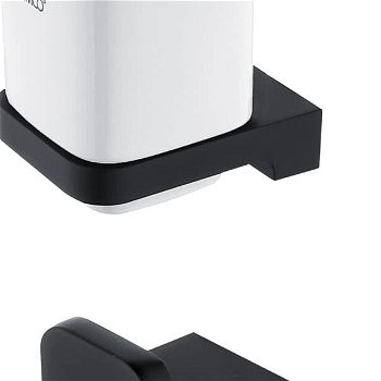 Súprava kúpeľňových doplnkov Nimco Maya čierna MACSET31KT90