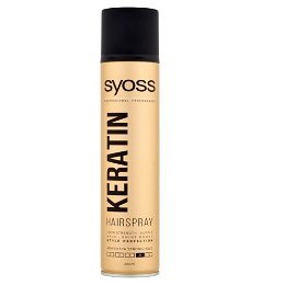 Syoss Lak na vlasy pre neviditeľnú extra silnú fixáciu Keratin 4 ( Hair spray) 300 ml