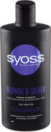 Syoss Šampón pre blond a šedivé vlasy Blond & Silver (Purple Shampoo) 440 ml