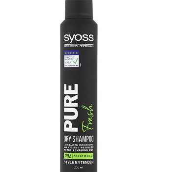 Syoss Suchý šampón Pure Fresh (Dry Shampoo) 200 ml