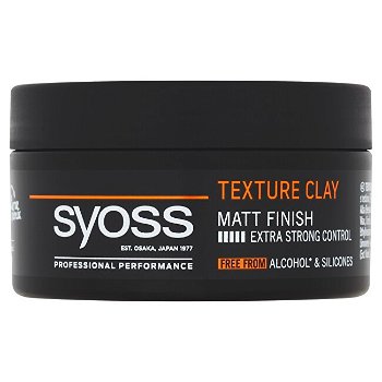 Syoss Zmatňujúci stylingová hlina na vlasy Texture (Clay) 100 ml