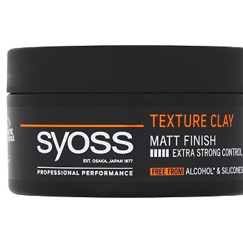 Syoss Zmatňujúci stylingová hlina na vlasy Texture (Clay) 100 ml