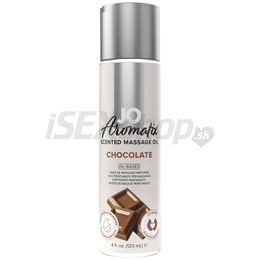 System JO Aromatix Scented Massage Oil Chocolate 120 ml