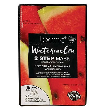 Technic Osviežujúca pleťová maska Watermelon 2 Step Mask 25 g