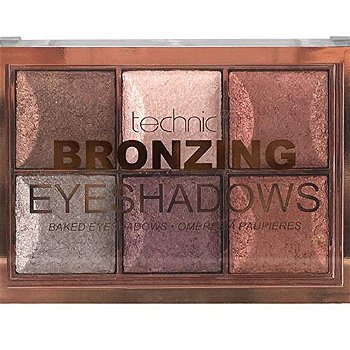 Technic Paletka očných tieňov Bronzing Eyeshadows