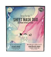 Technic Upokojujúci a hydratačná maska Calming & Moisturising Sheet Mask Duo