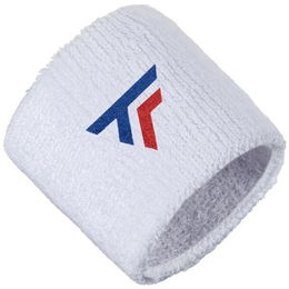 TECNIFIBRE WRISTBAND Set potníkov, biela, veľkosť