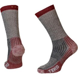 TEKO ECO TREK 4.0 Turistické ponožky, sivá, veľkosť