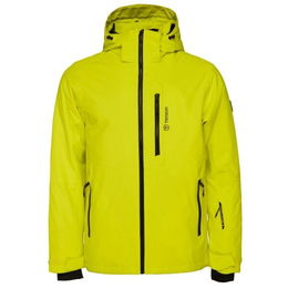 TENSON BRENDON SKI JACKET Pánska lyžiarska bunda, reflexný neón, veľkosť