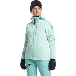 TENSON CORE SKI JACKET Dámska lyžiarska bunda, tyrkysová, veľkosť