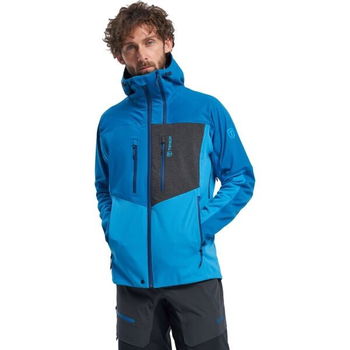 TENSON TOURING SOFTSHELL M Dámska skialpová bunda, modrá, veľkosť