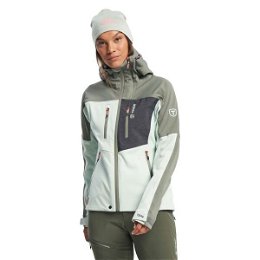 TENSON TOURING SOFTSHELL W Dámska skialpová bunda, svetlo zelená, veľkosť