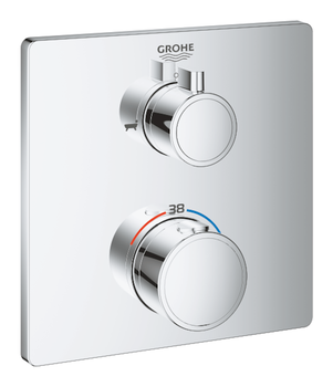 Termostat Grohe Grohtherm bez podomietkového telesa chróm 24080000