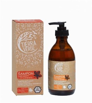 Tierra Verde Kaštanový šampon pro posílení vlasů s vůní pomeranče 230 ml