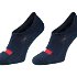 Tommy Hilfiger FOOTIE HIGH CUT 2P FLAG Unisexové ponožky, tmavo modrá, veľkosť