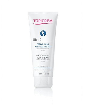 Topicrem Obnovujúci krém na nohy UR10 (Anti Calluses Foot Cream) 75 ml