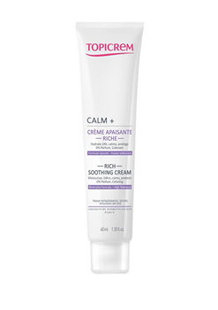 Topicrem Výživný a upokojujúci pleťový krém CALM + (Rich Soothing Cream) 40 ml