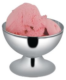 TORO Nerezový pohár na zmrzlinu TORO ø10cm 200ml