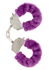 ToyJoy Furry Fun Cuffs plyšové erotické putá Purple