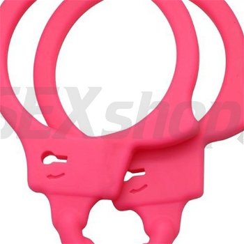 ToyJoy Stretchy Fun Cuffs pink