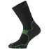 Trekingové merino ponožky Lasting WSB 906 čierna