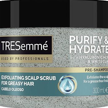 TRESemmé Čistiaci peeling na pokožku hlavy Purify & Hydrate (Exfoliating Scalp Scrub) 300 ml