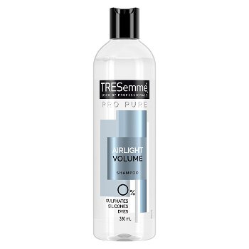 TRESemmé Šampón pre vlasy bez objemu Pro Pure Airlight Volume (Shampoo) 380 ml