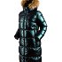 TRIMM LUSTIC LUX Dámsky kabát, tmavo zelená, veľkosť