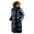 TRIMM LUSTIC LUX Dámsky kabát, tmavo zelená, veľkosť
