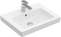 Umývadlá Villeroy & Boch Subway 2.0, 550 x 440 x 150 mm, biela Alpin, s prepadom, neleštené; 7113F501