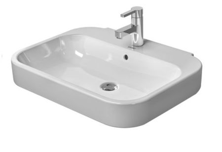 Umývadlo Duravit Happy D.2 60x47,5 cm otvor pre batériu uprostred 2316600000