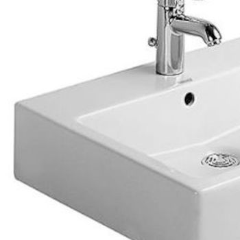 Umývadlo Duravit Vero 60x47 cm otvor pre batériu, s prepadom 0454600000