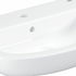 Umývadlo Grohe Bau Ceramic 55,3x38,6 cm alpská biela otvor pre batériu uprostred 39440000