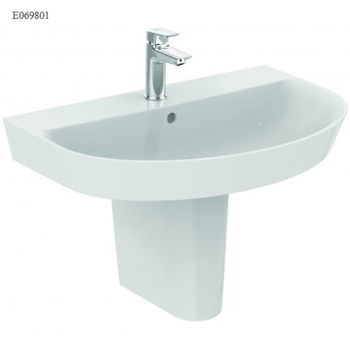 Umývadlo Ideal Standard Connect Air 55x46 cm otvor pre batériu uprostred E069801