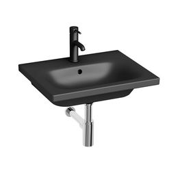Umývadlo Jika MIo-N 55x45 cm černá mat otvor pre batériu uprostred H8127127161041