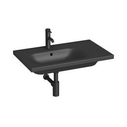 Umyvadlo Jika Mio-N 75x45 cm čierna mat otvor na batériu vpravo H8117107161041