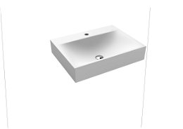 Umývadlo Kaldewei Silenio 3044 60x46 cm alpská biela otvor pre batériu, bez prepadu 904306303001