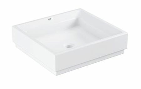 Umývadlo na dosku Grohe Cube Ceramic 50x47 cm alpská biela 3948100H