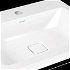Umývadlo na dosku Kaldewei Cono 3083 60x50 cm alpská biela otvor pre batériu, bez prepadu 901906013001
